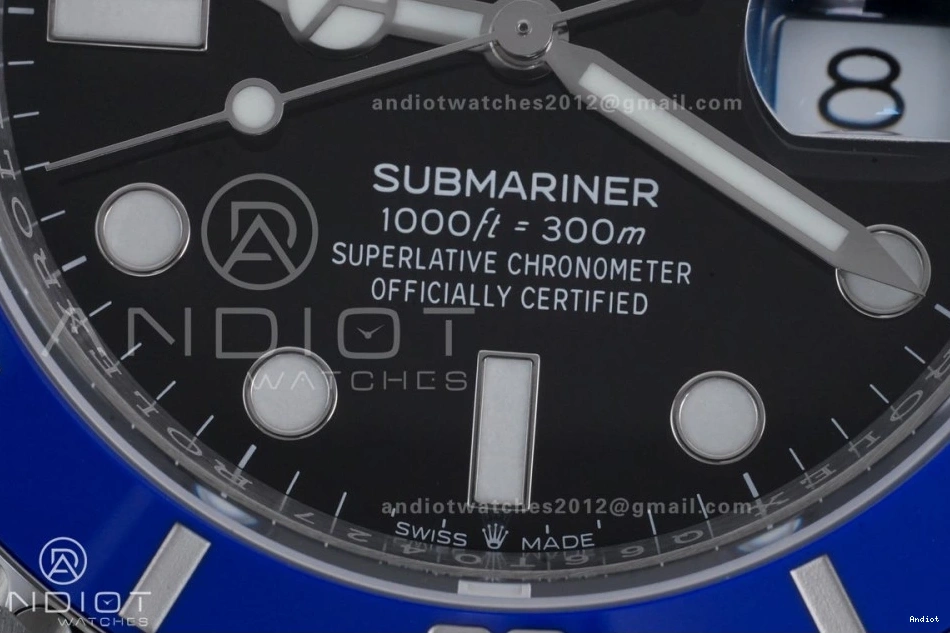 A2824 VSF 41mm Cookie Version Submariner Blue 904L Youth The Ceramic Steel Monster 126619LB 0201